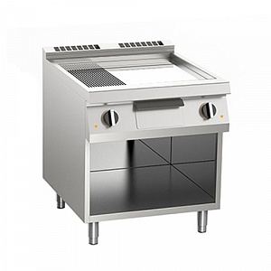 картинка Электрическая жарочная поверхность 700 серии Apach Chef Line SLFTE87CLROS хром